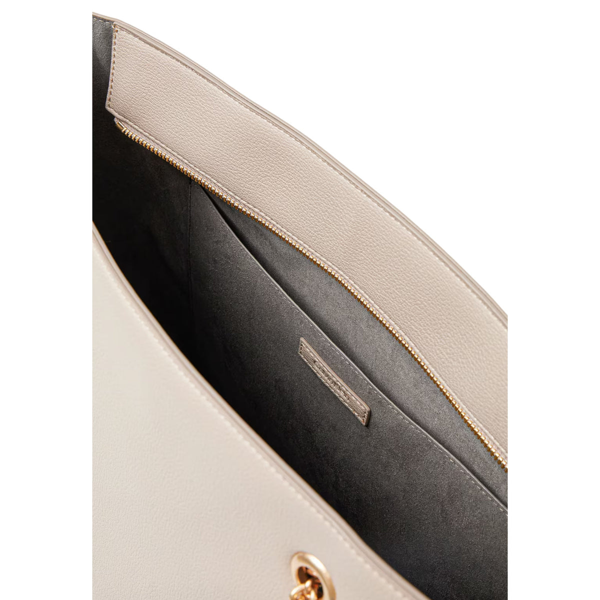 Tote Bag Calvin Klein Minimal Monogram Chain Femme - Beige