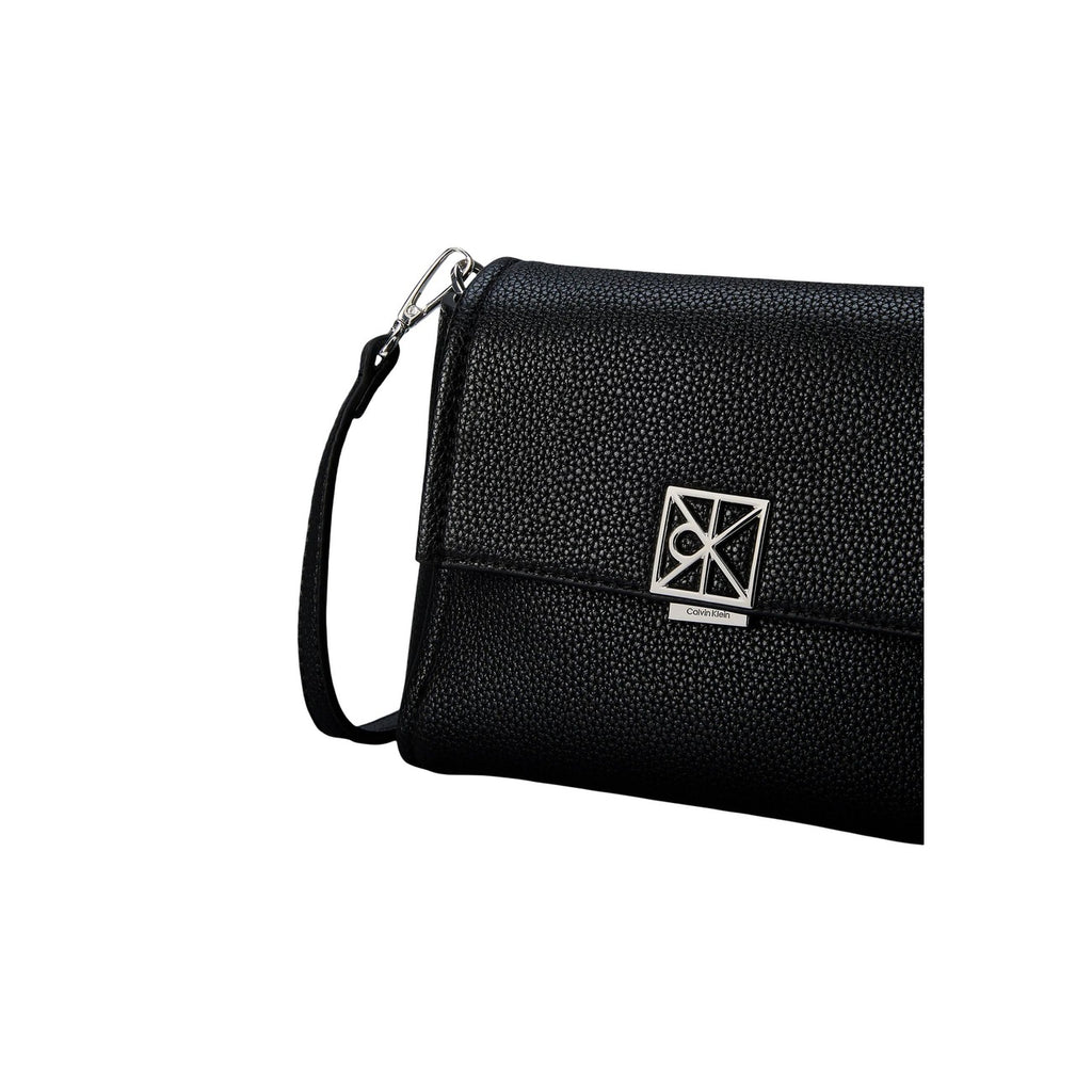 Sac Bandoulière Calvin Klein Emblem HW Pebble Crossbody 20 Femme - Noir