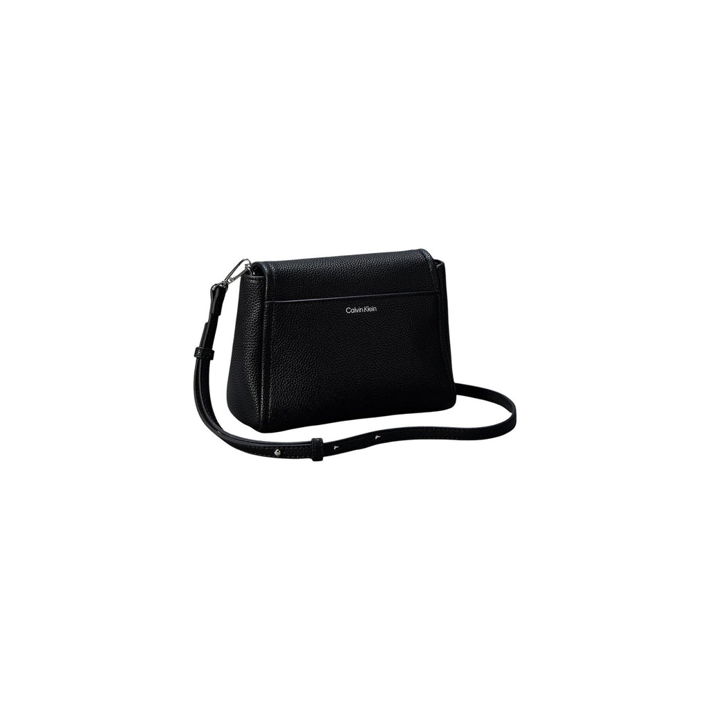 Sac Bandoulière Calvin Klein Emblem HW Pebble Crossbody 20 Femme - Noir