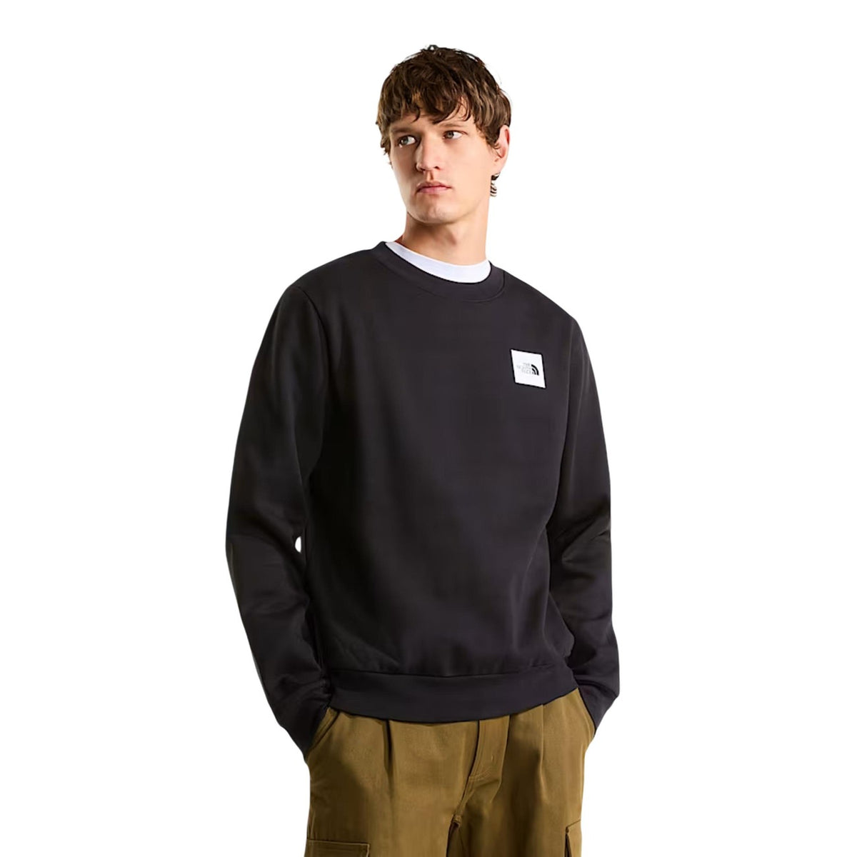Sweat Col Rond The North Face Box HD Homme - Noir