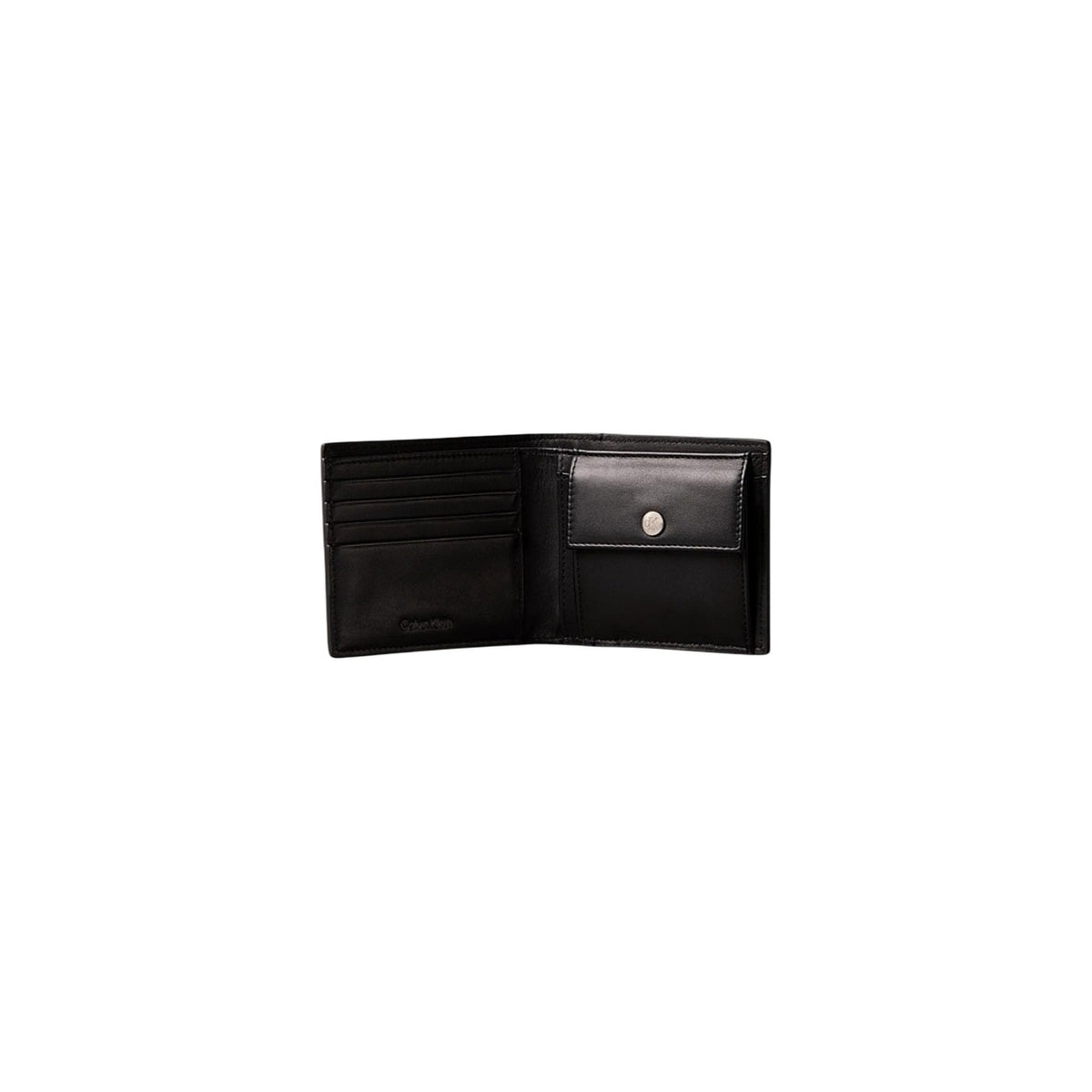 Portefeuille Calvin Klein Coated Emblem EW Billfold w/ Coin Femme - Noir