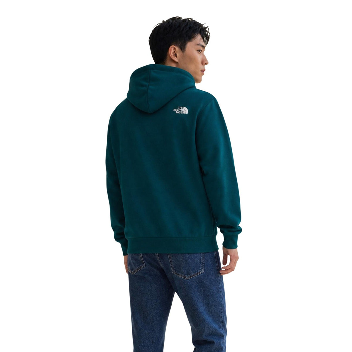 Sweat à Capuche The North Face Box Hoodie Homme - Vert / Noir