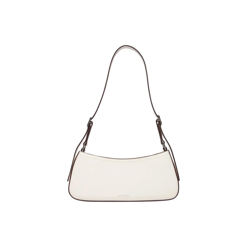 Petit Sac Bandoulière Calvin Klein CK Small Shoulder Bag Femme - Blanc