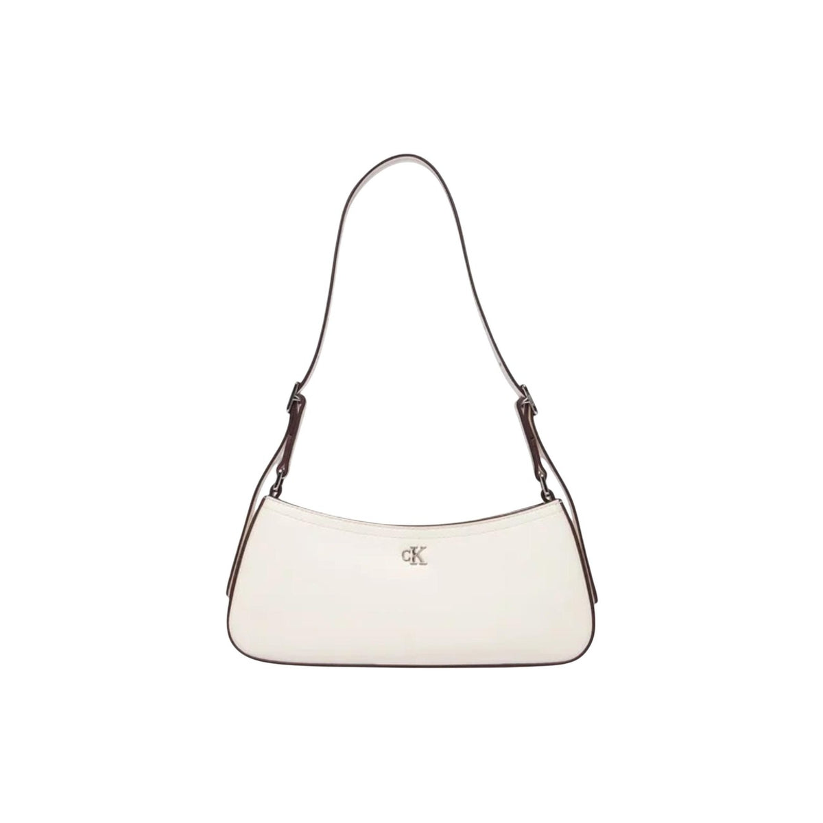 Petit Sac Bandoulière Calvin Klein CK Small Shoulder Bag Femme - Blanc