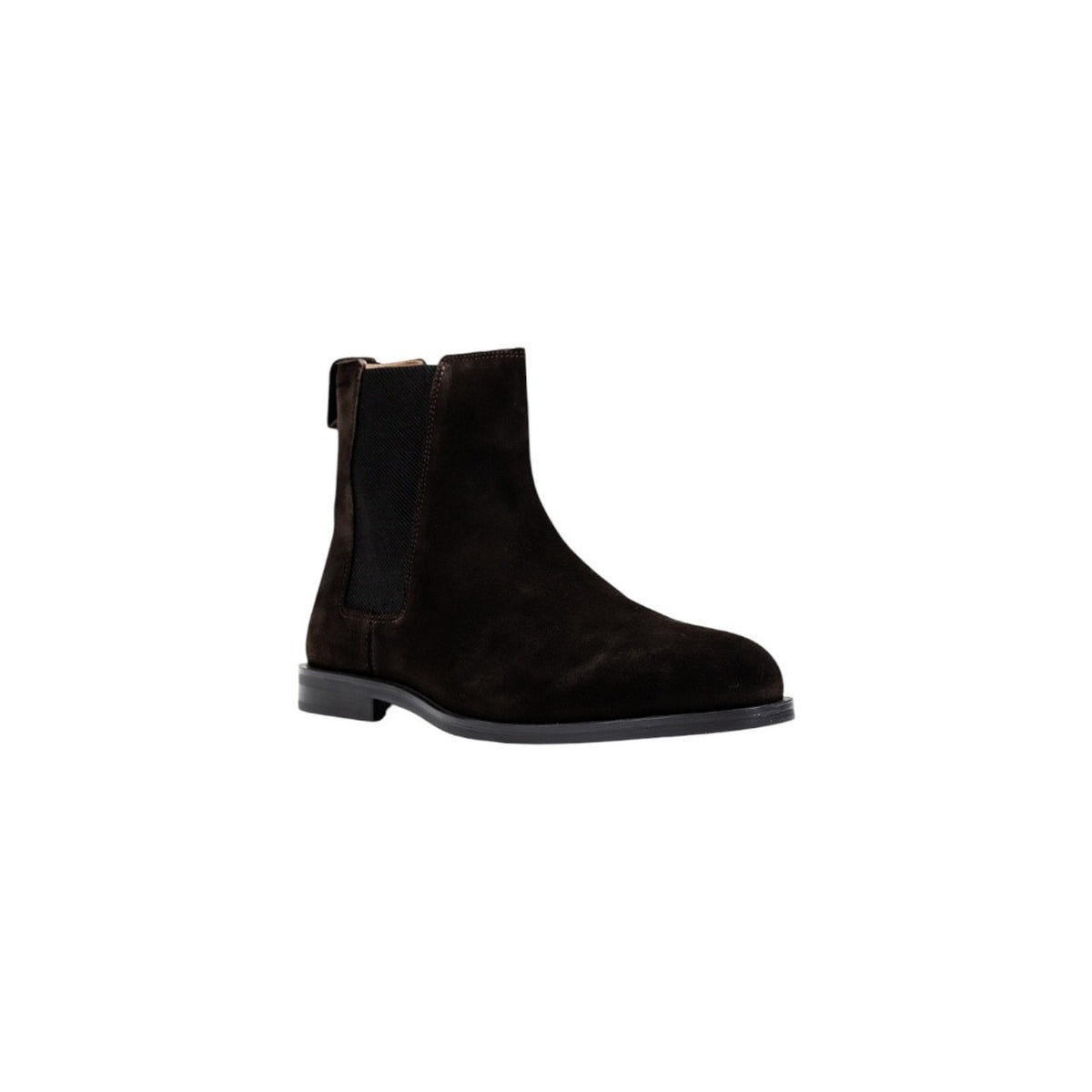 Bottines Chelsea Calvin Klein Ess Rubber Chelsea Suede Homme - Marron