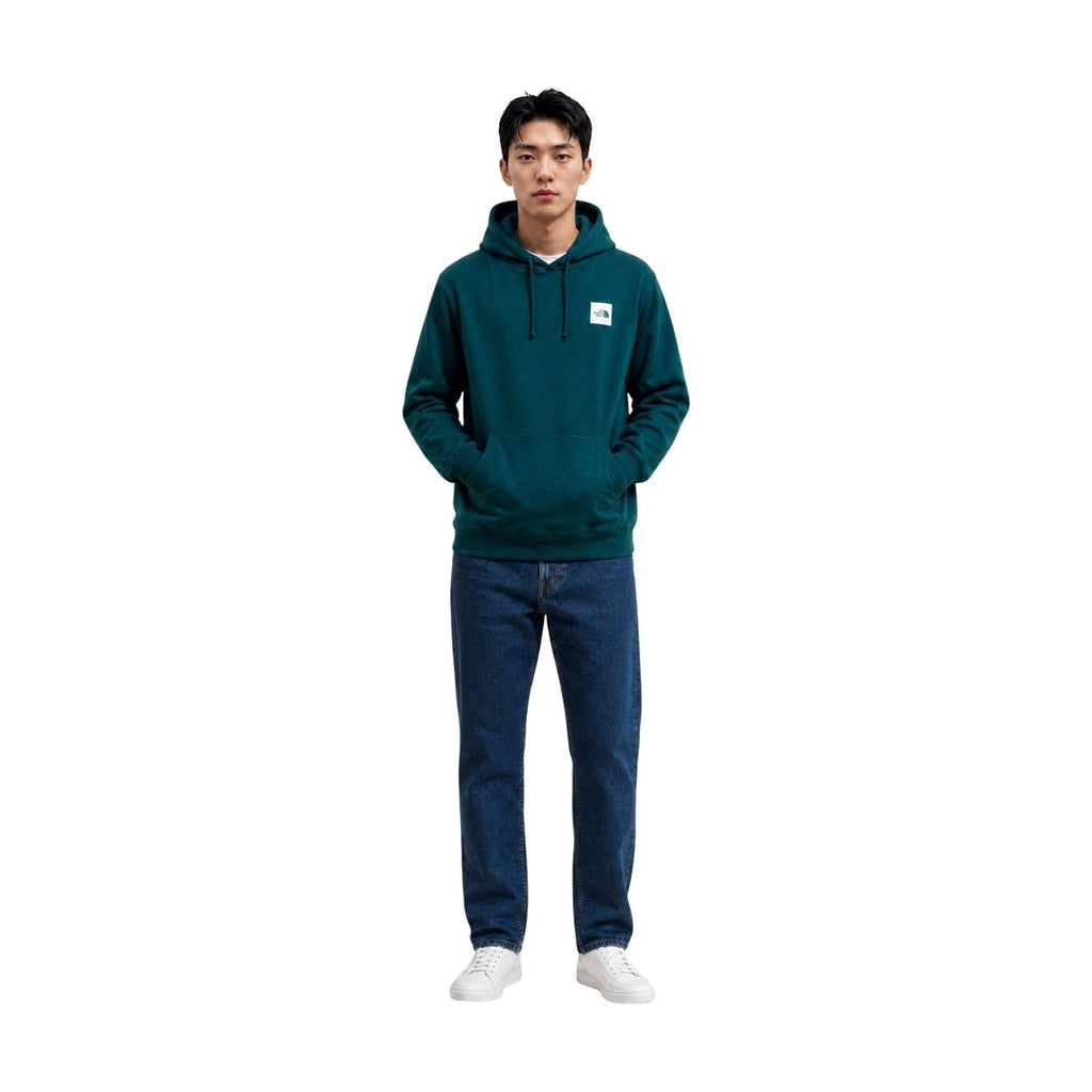 Sweat à Capuche The North Face Box Hoodie Homme - Vert / Noir