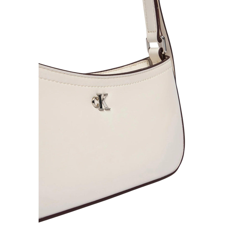 Petit Sac Bandoulière Calvin Klein CK Small Shoulder Bag Femme - Blanc