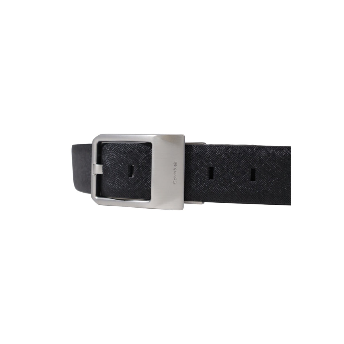 Ceinture Calvin Klein Faceted Buckle Belt 35mm Homme - Noir