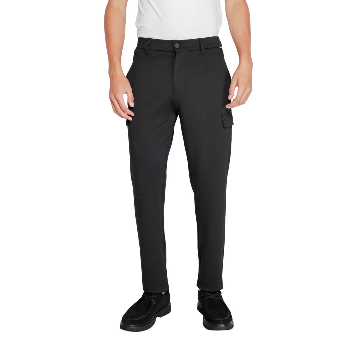 Pantalon Calvin Klein Jeans Comfort Knit Tapered Homme - Noir