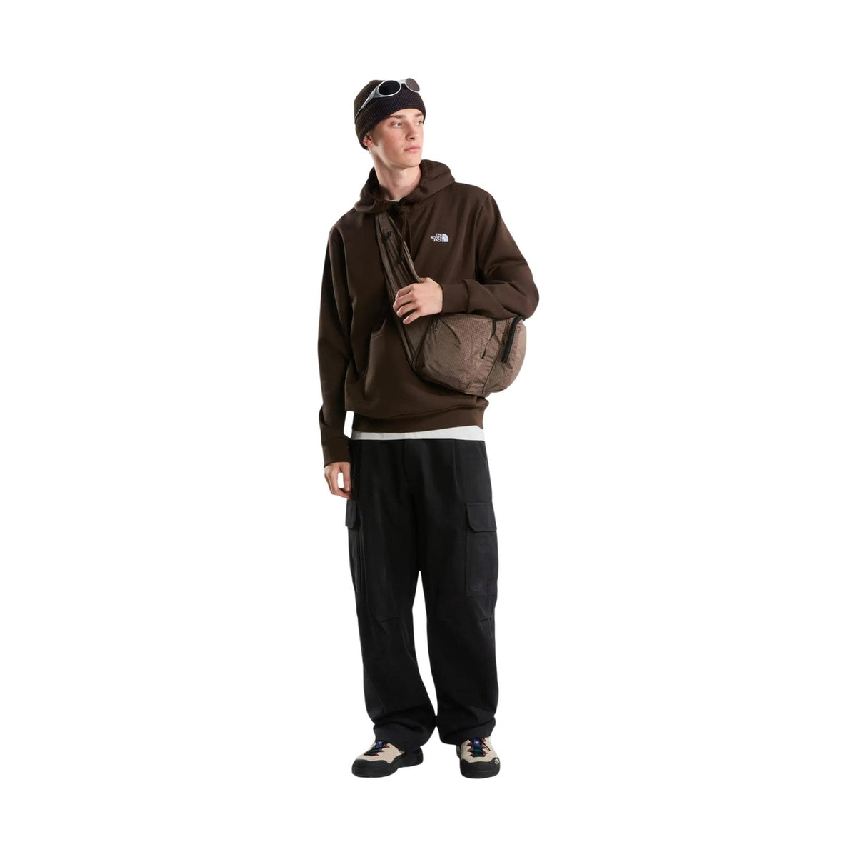 Sweat à Capuche The North Face Evo SD Hoodie Homme - Marron / Noir