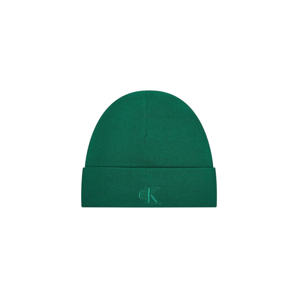 Bonnet Calvin Klein CK Fine Rib Beanie Homme - Vert