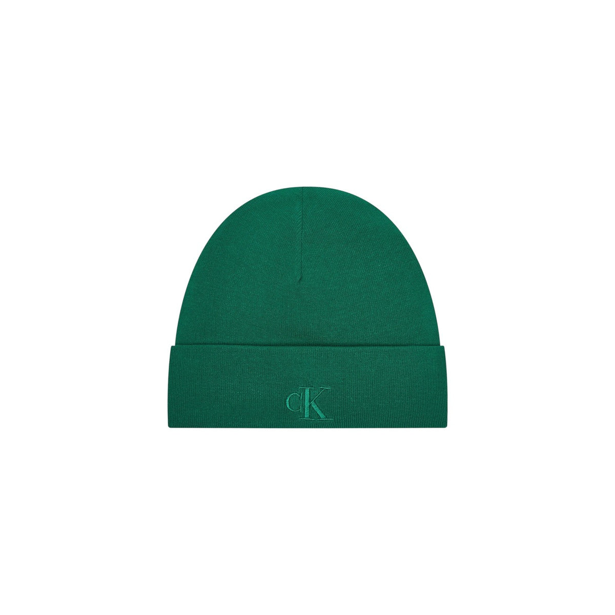 Bonnet Calvin Klein CK Fine Rib Beanie Homme - Vert